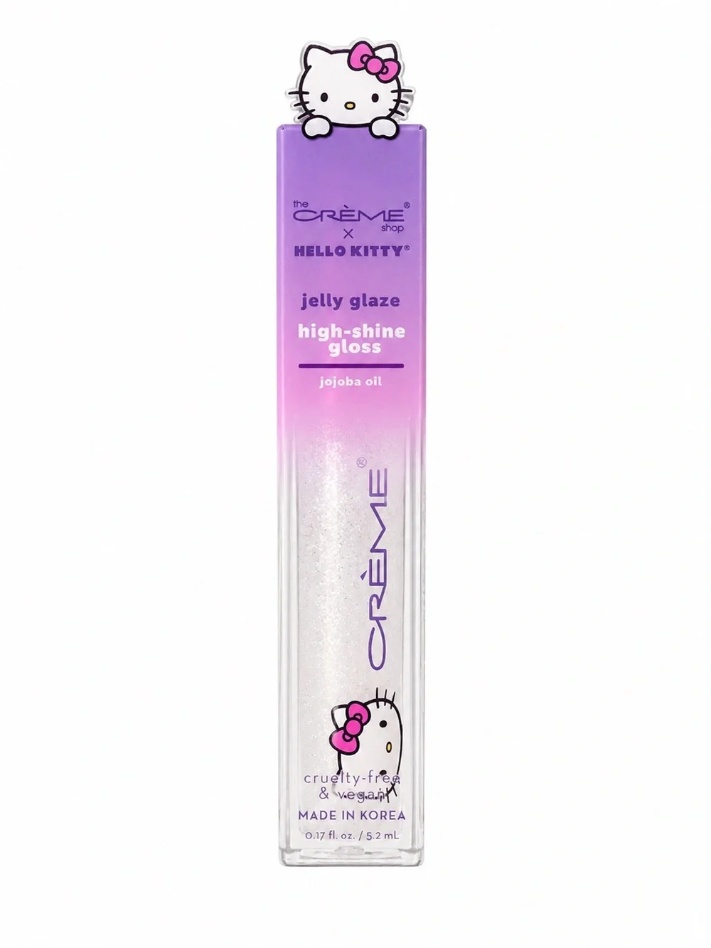 The crème shop x Hello Kitty Jelly Glaze High-Shine Lip Gloss